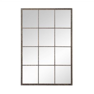 Miroir indus en métal 80x120
